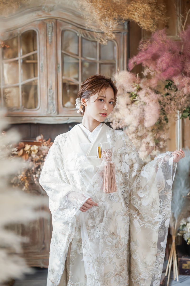 こぶたしゃしんかん_色打掛・着物が豊富