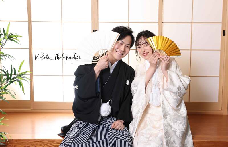 こぶたしゃしんかん_色打掛・着物が豊富