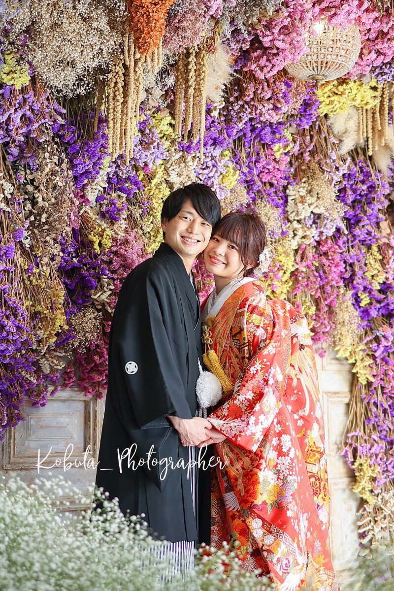 白無垢でも色打掛でも映える背景