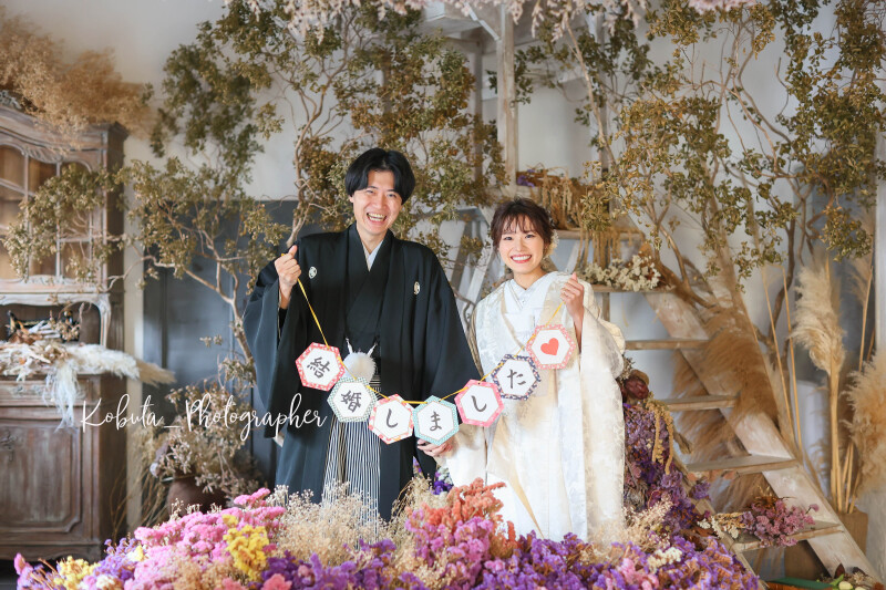 こぶたしゃしんかん_色打掛・着物が豊富