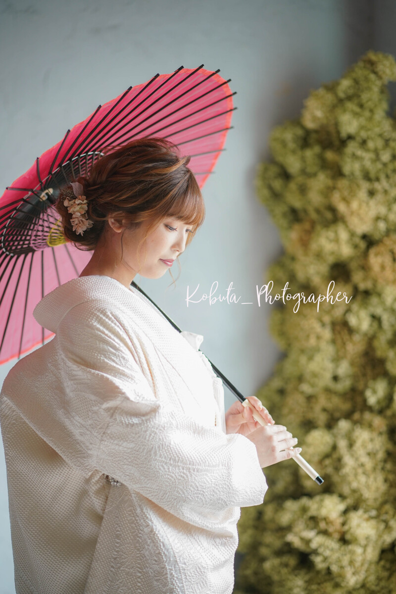 こぶたしゃしんかん_色打掛・着物が豊富