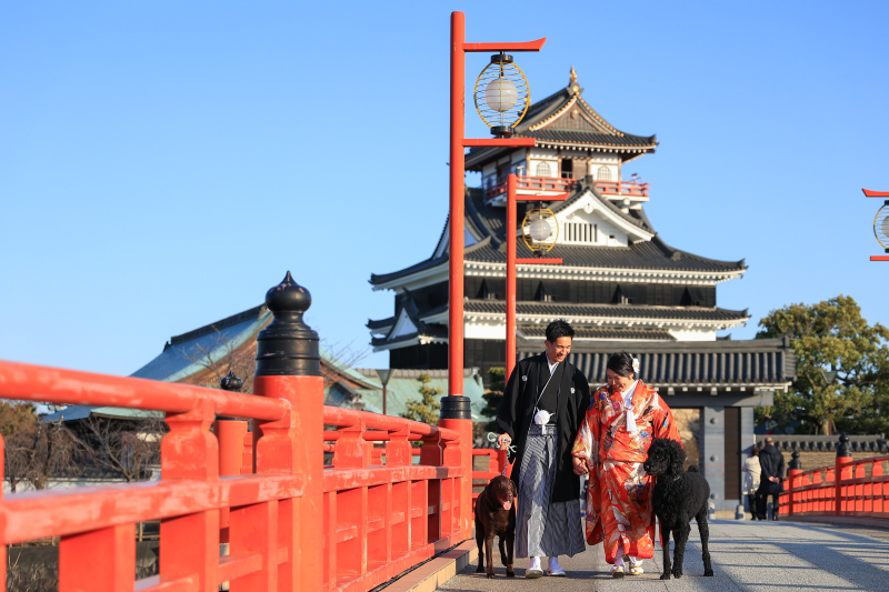 【ペットと一緒に】ロケーションで自然な撮影が叶う！もちろん追加料金ゼロで安心◎事前準備不要の手ぶらでOKです！