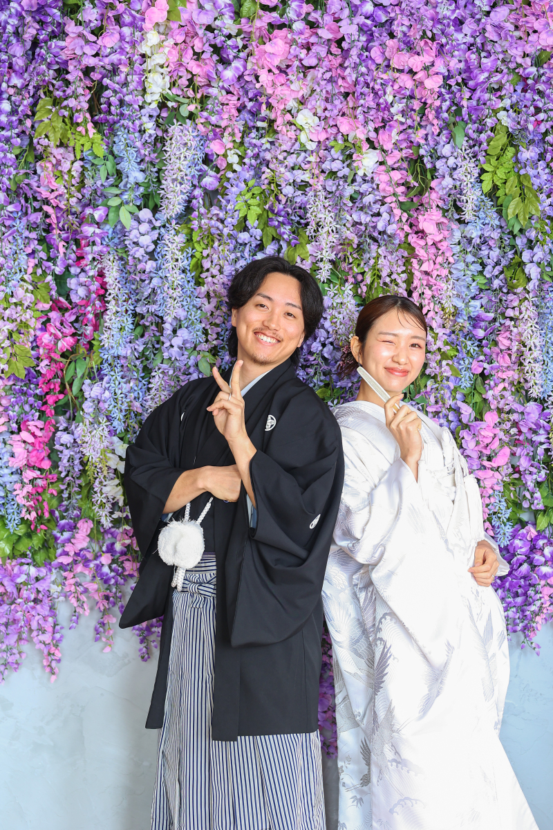 <時間内撮影枚数無制限!>和装セルフフォトプラン 枚数が沢山欲しい!グッズを沢山持ちたい!