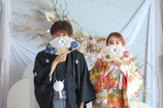 白無垢＆色打掛両方撮影！スタジオ＆ロケーション両方希望の方に!