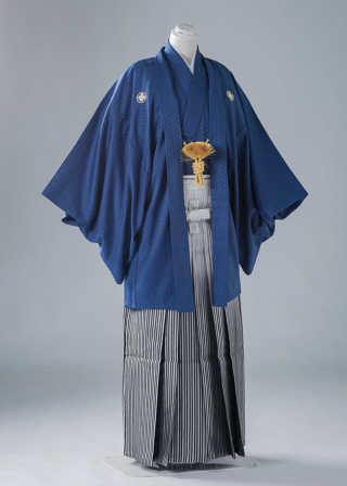 紋付袴(紺)