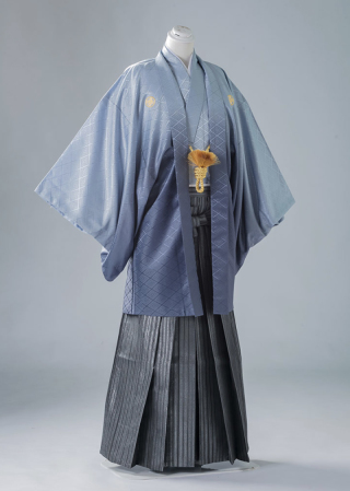 紋付袴(シルバー)