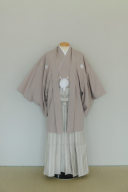 紋付袴（ベージュ）