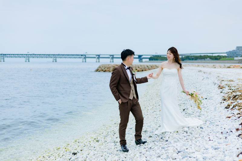 海岸をお散歩♪