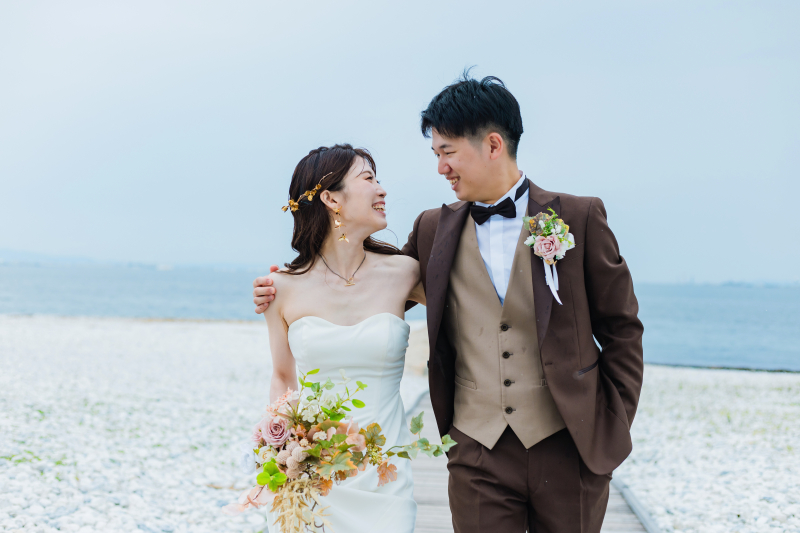 見つめ合ってにっこりと♡