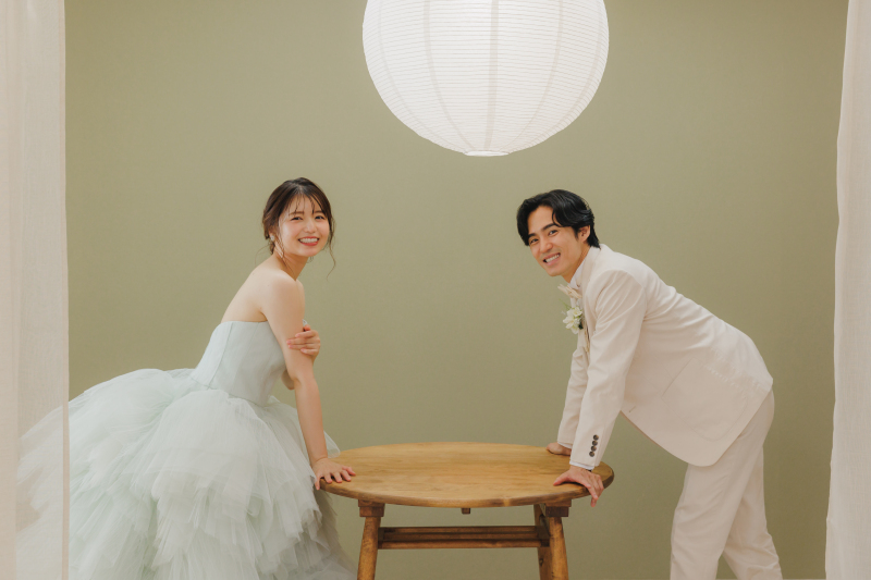 和装1点ロケーション+和装1点スタジオ+洋装1点スタジオ(洋装1点ロケ+洋装1点スタジオ+和1点スタジオ)