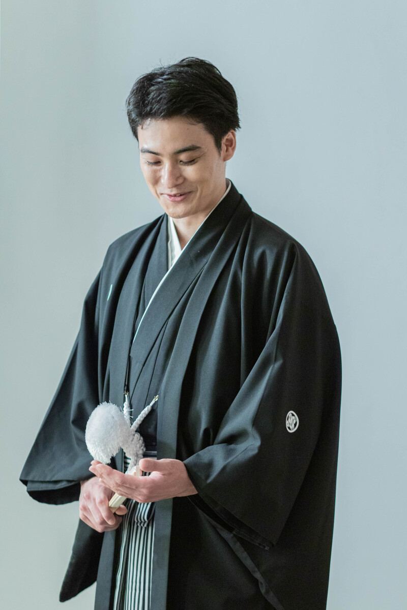  紋付袴（黒）