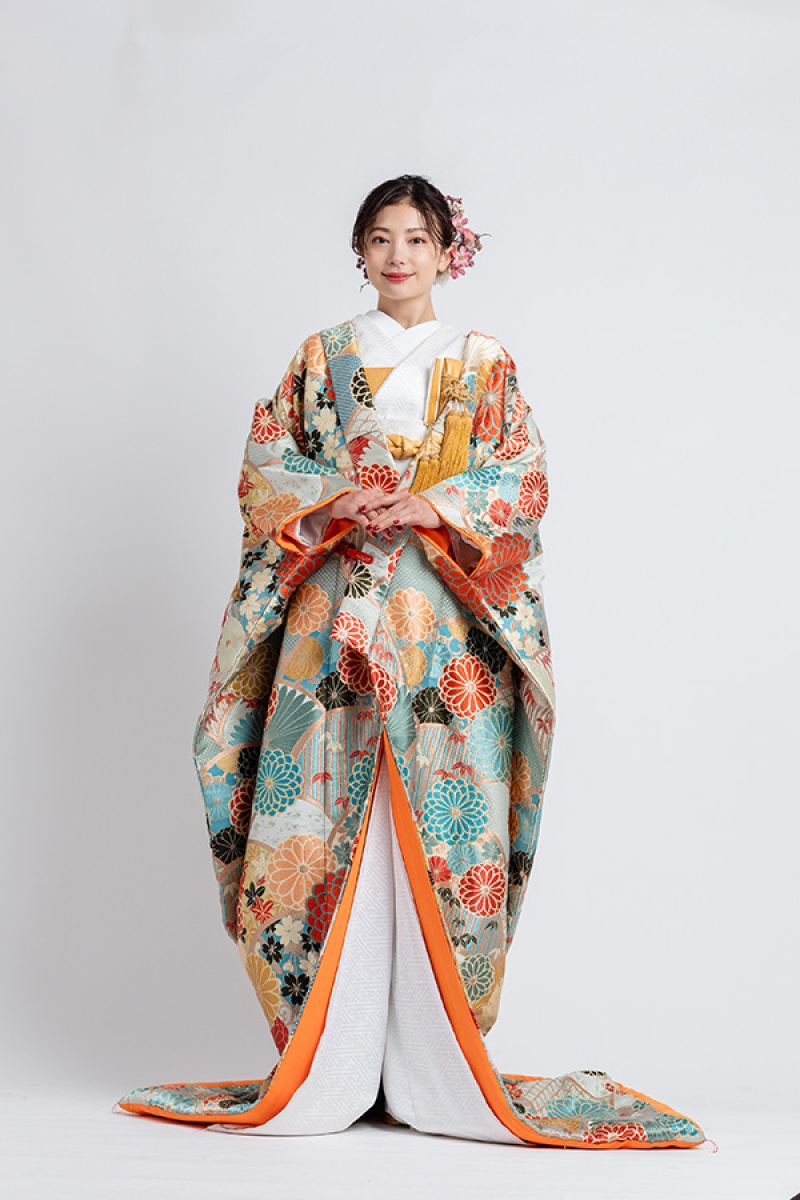 菊花青海紋