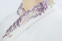 刺繍襟(紫)
