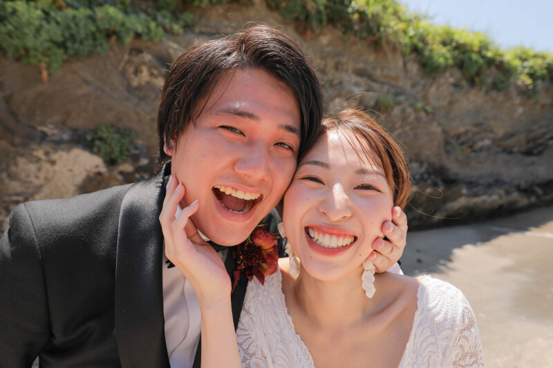 とびっきりの笑顔で！