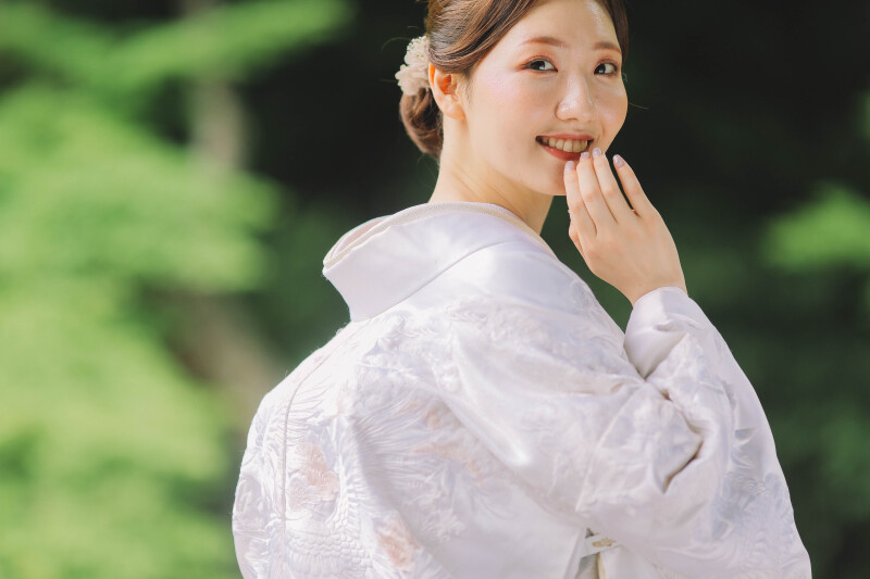 振り向いて