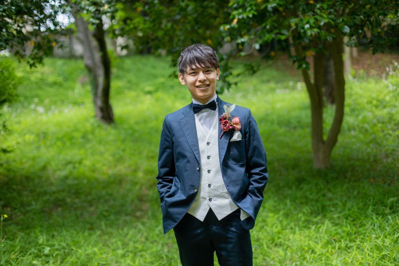 ご新郎様ソロカット
