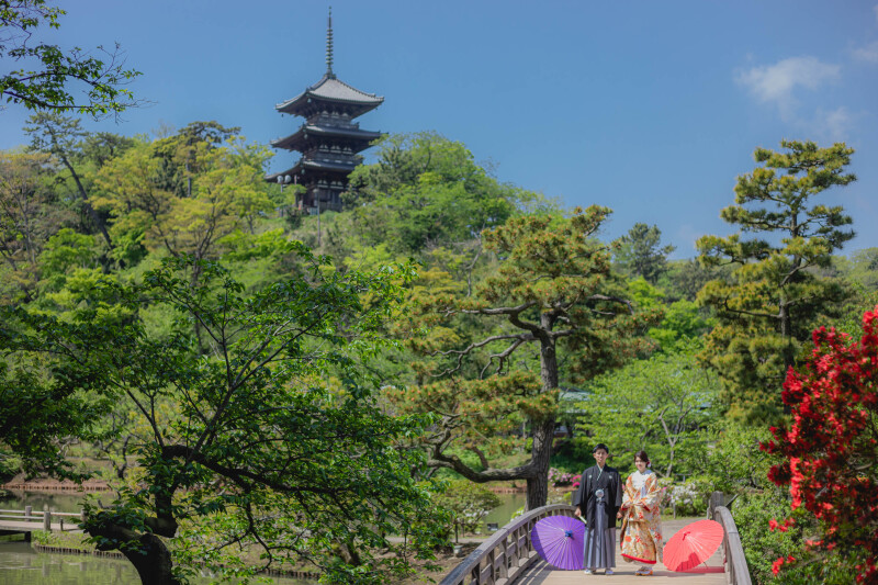 風情のある日本庭園