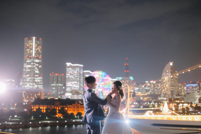 みなとみらいの夜景