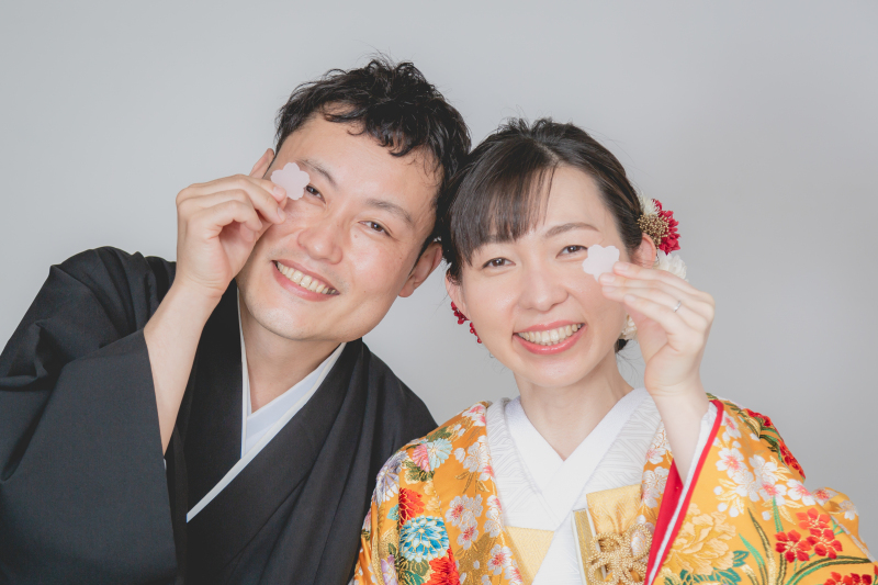お持ち込みのアイテムでにっこり♡