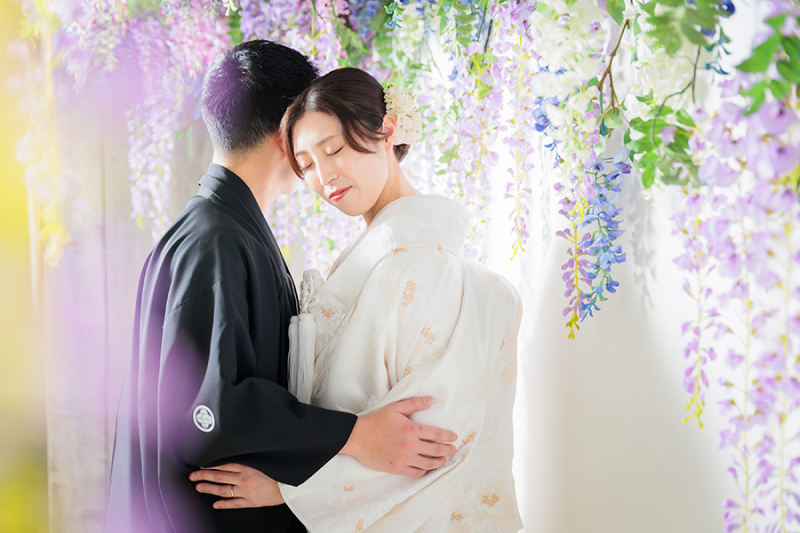 おふたりだけの世界♡スタジオ和装撮影
