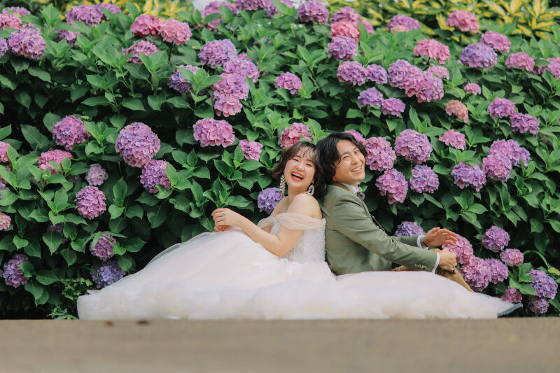 &ldquo; 紫陽花 &rdquo;