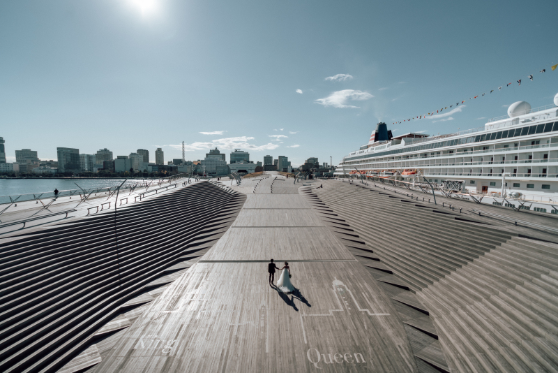 大桟橋。