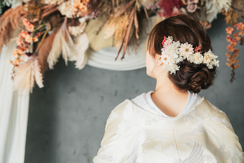 特別感のあるヘアセット