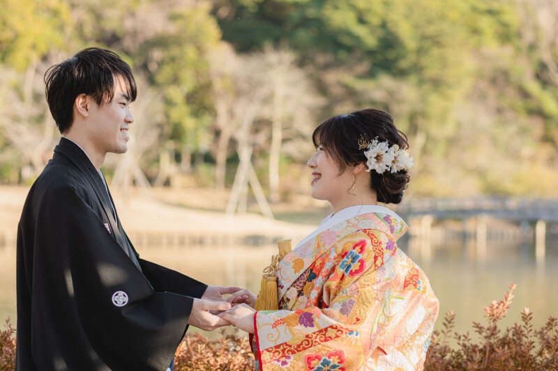 見つめ合いショット♡