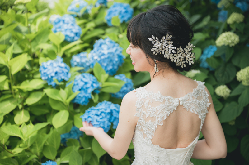 季節の素敵なお花との撮影も可能です