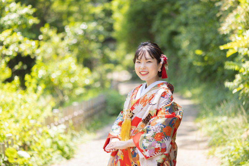 笑顔でソロショット♡
