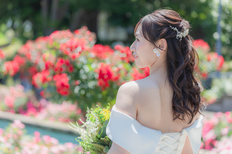 ご新婦様のソロショット