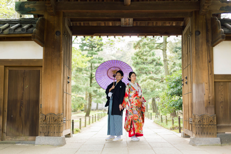 三渓園でしっとり和装photo♪