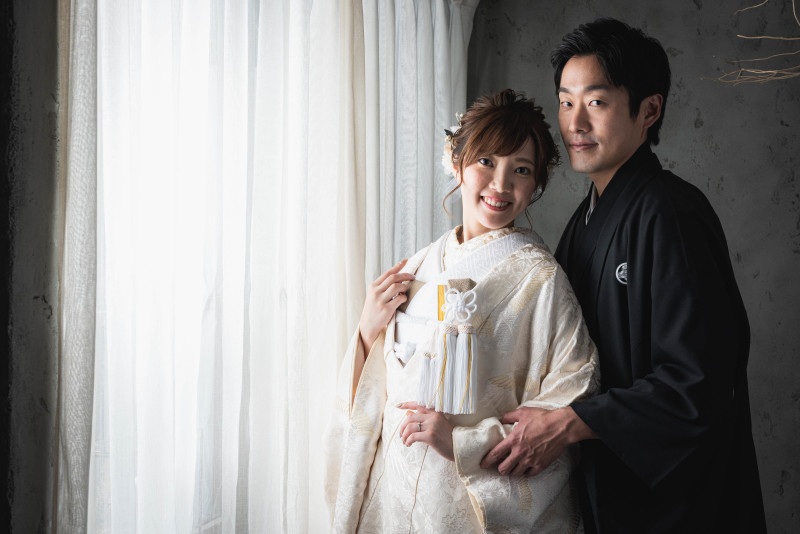 新郎さまに包まれる
