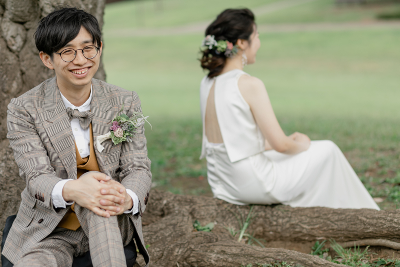 自然に囲まれて。