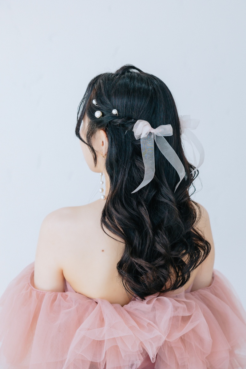 ヘアアレンジの1枚も