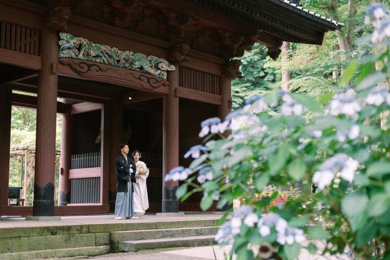 四季も感じる風情あるお寺で