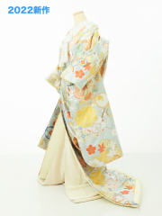 IU_046古典百花紋（水色）