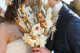 淡路　ビーチサンセットウエデｲングロケーション撮影