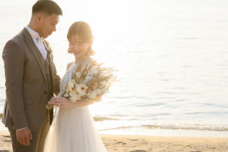 淡路サンセットビーチロケーション撮影