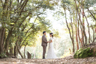 淡路ビーチ・秘密の森　ウエディングロケーション撮影