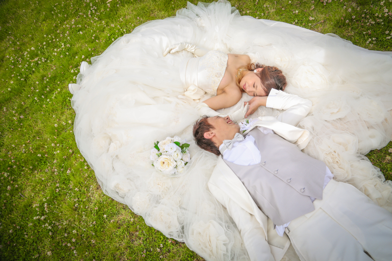 ドレスのじゅうたん