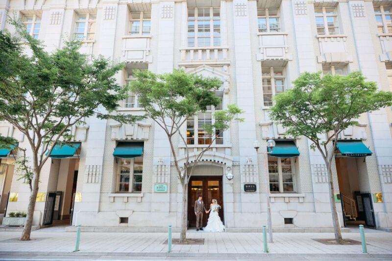 洋装　神戸旧居留地　ビーチ