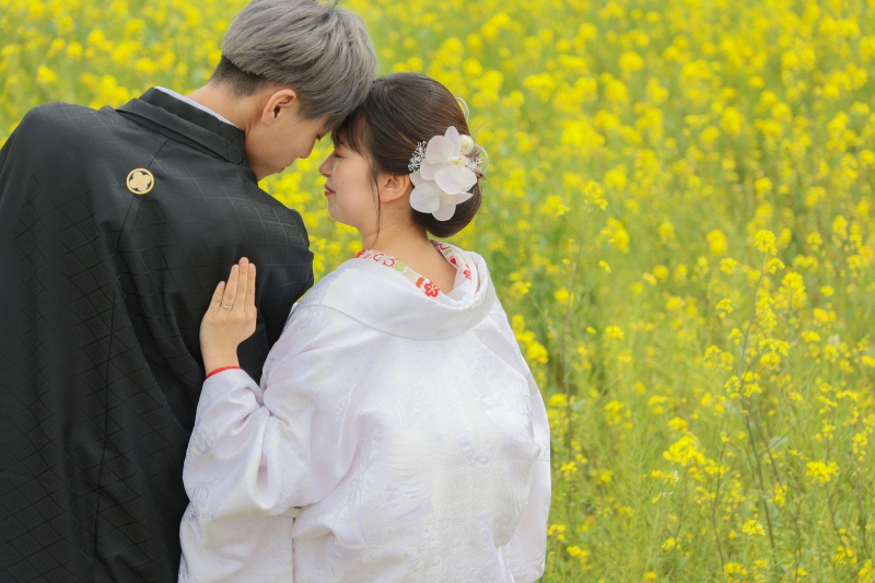 淡路花さじき・ビーチ 和洋装ロケーション撮影