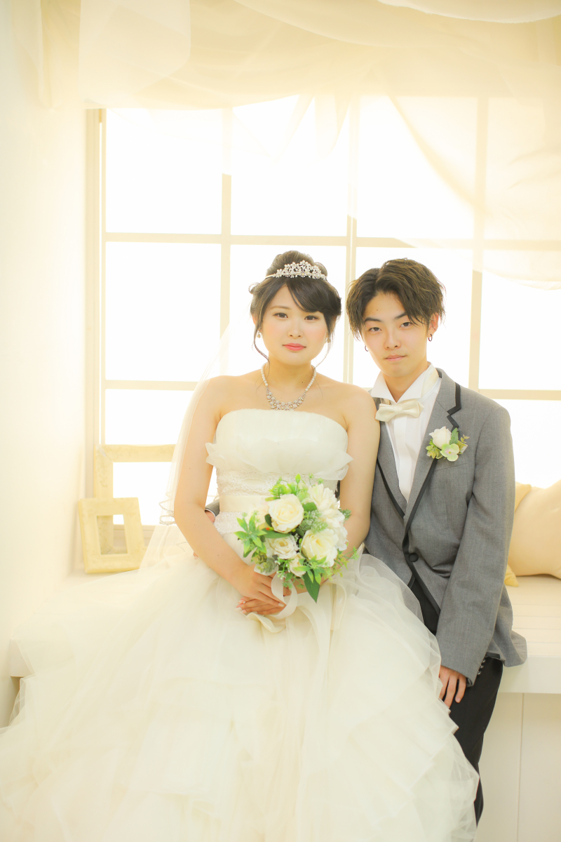 柔らかい光の輪に包まれて