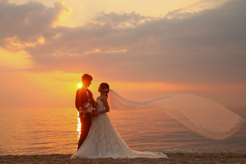 洋装 ビーチサンセット