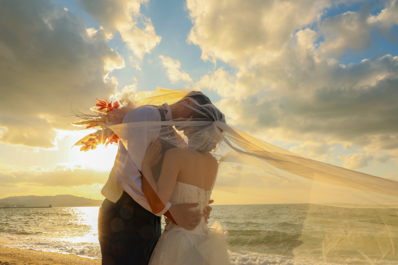 淡路島 森&ビーチサンセット ロケーション撮影