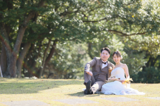 洋装　ビーチ・森