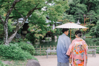 神戸相楽園　和装撮影