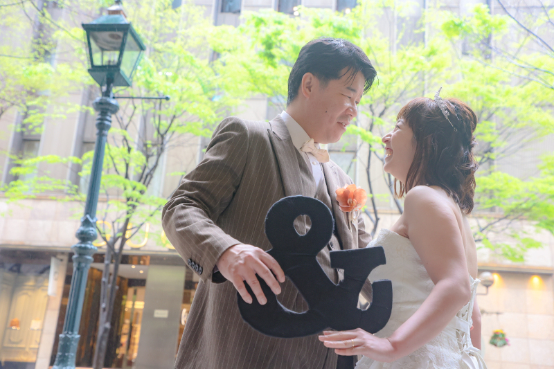 神戸旧居留地ウエディングロケーション撮影