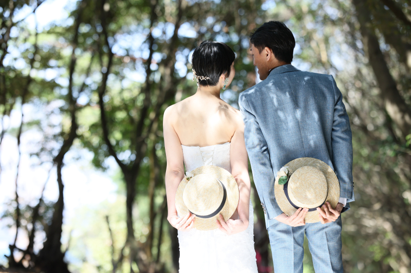 淡路島花さじき/森/サンセットビーチ ウエデイングフォト